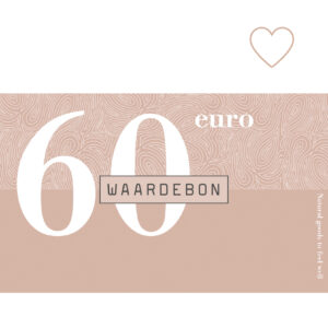 waardebon 60 euro-Feeling Goods